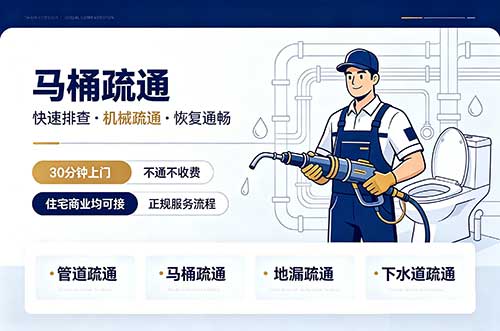 宁安马桶疏通