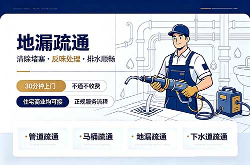 宁安地漏疏通