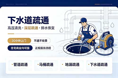 宁安下水道疏通