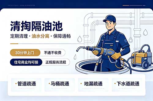 宁安清掏隔油池